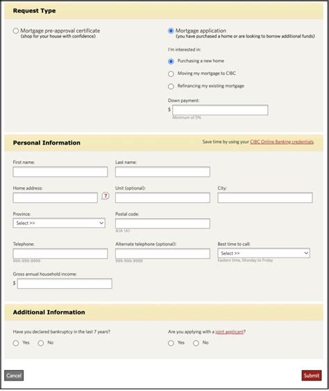 cibc mortgage pre approval